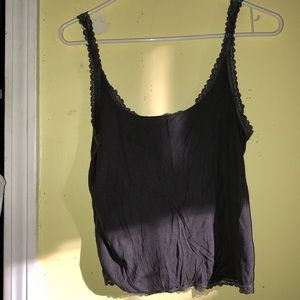 dark gray tank with detailing.